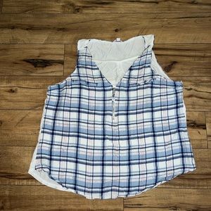 plaid tank top